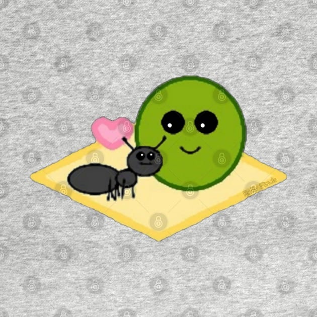 🟢 Rolly Finds A Friend 💚 by Patchwork Bird